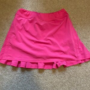 Hot Pink Athletic Skort
